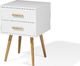 Shumee Stolik pomocniczy biały ALABAMA 3