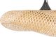Lampa wisząca Shumee Lampa wisząca bambusowa jasne drewno BOYNE mała 6
