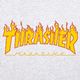 Thrasher Bluza męska z kapturem Thrasher Hood Flame Gre M 1