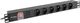 Lanberg Listwa zasilająca 19" 1U 16A 6x 230V PL 2m (PDU-06E-0200-BK) 1