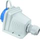 TP Electric Gniazdo naścienne hermetyczne 16A 2P+Z 230V IP68 natynkowe Schuko 1162 3
