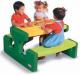 Little Tikes DUŻY STÓŁ PIKNIKOWY ZIELONY LITTLE TIKES 466A 1