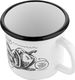 Emalia Pleszew Kubek emaliowany prosty Emalia Polska Pleszew Bell 9cm 550 ml 1