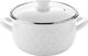Emalia Pleszew Garnek emaliowany Emalia Polska Pleszew Pyza Diamond 16 cm 2,2 l 1