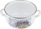 Emalia Pleszew Garnek emaliowany Emalia Polska Pleszew Lavanda 22 cm 5,3 l 2