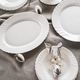 Bormioli Rocco KOMPLET ZESTAW SERWIS OBIADOWY EBRO 36EL 12 OSÓB 4
