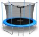 Trampolina ogrodowa Neo-Sport NS-08W181 z siatką wewnętrzną 8.5 FT 252 cm 1