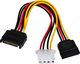 Akyga SATA 15-pin - SATA 15-pin + Molex, 0.15m, Wielokolorowy (AK-CA-32) 1