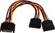 Akyga SATA 15-pin - SATA 15-pin x2, 0.15m, Wielokolorowy (AK-CA-31) 1