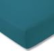 Estella Prześcieradło z gumką zwirnjersey 150x200 cm CYAN jersey 1