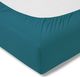 Estella Prześcieradło z gumką zwirnjersey 150x200 cm CYAN jersey 1