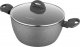 Florina Garnek aluminiowy Florina Lava Stone szary 24 cm 4 l 1