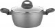 Florina Garnek aluminiowy Florina Lava Stone szary 20 cm 2,4 l 1