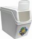 Kosz na śmieci Prosperplast Sortibox do segregacji 4 x 20L biały (ISWB20S4-S449) 4