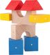 Kooglo Klocki drewniane magnetyczne Kooglo Mini Color 30 el. 8