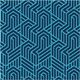 AquaWave Koc piknikowy AQUAWAVE 140x170cm ALADEEN geometric niebieski 3