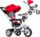 Ecotoys Rowerek Trójkołowy Obracany Czerwony 1