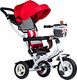 Ecotoys Rowerek Trójkołowy Obracany Czerwony 1