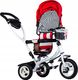 Ecotoys Rowerek Trójkołowy Obracany Czerwony 4