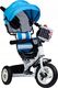 Ecotoys Rowerek Trójkołowy Obracany Niebieski 3