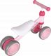 Ecotoys Rowerek biegowy jeździk chodzik mini różowy 6