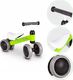 Ecotoys Rowerek biegowy jeździk chodzik mini zielony 7