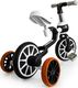 Ecotoys Rower rowerek biegowy 4w1 Pedały Kółka boczne 5