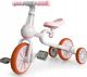 Ecotoys Rower rowerek biegowy 4w1 Pedały Kółka boczne 1