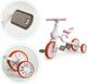 Ecotoys Rower rowerek biegowy 4w1 Pedały Kółka boczne 5