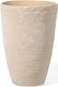 Shumee Doniczka okrągła 43 x 43 x 60 cm beżowa CAMIA 1