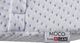 Shumee Poduszka żelowa memory foam 50 x 30 cm biała MOCO 5