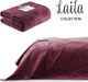 AmeliaHome Narzuta LAILA, Velvet, 240x260 cm, Fiolet+fiołkoworóżowa AmeliaHome 1