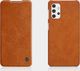 Nillkin Nillkin Qin skórzana kabura etui Samsung Galaxy A32 5G brązowy 6