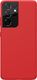 Nillkin Nillkin Flex Pure Pro Case gumowe elastyczne silikonowe etui pokrowiec Samsung Galaxy S21 Ultra 5G czerwony (kompatybilny z MagSafe) 1