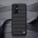 Nillkin Nillkin Textured Case wytrzymałe wzmocnione etui z żelową ramką i nylonem na tyle OnePlus 9 Pro czarny 19