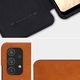Nillkin Nillkin Qin skórzana kabura etui Samsung Galaxy A32 4G brązowy 16
