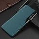 Hurtel Eco Leather View Case elegancki futerał etui z klapką i funkcją podstawki Xiaomi Redmi K40 Pro+ / K40 Pro / K40 / Poco F3 zielony 2