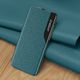 Hurtel Eco Leather View Case elegancki futerał etui z klapką i funkcją podstawki Xiaomi Redmi K40 Pro+ / K40 Pro / K40 / Poco F3 czerwony 7