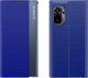 Hurtel Sleep Case pokrowiec etui z klapką typu Smart Cover Xiaomi Redmi K40 Pro+ / K40 Pro / K40 / Poco F3 niebieski 1