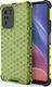 Hurtel Honeycomb etui pancerny pokrowiec z żelową ramką Xiaomi Redmi K40 Pro+ / K40 Pro / K40 / Poco F3 zielony 1