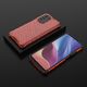 Hurtel Honeycomb etui pancerny pokrowiec z żelową ramką Xiaomi Redmi K40 Pro+ / K40 Pro / K40 / Poco F3 czerwony 2