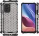 Hurtel Honeycomb etui pancerny pokrowiec z żelową ramką Xiaomi Redmi K40 Pro+ / K40 Pro / K40 / Poco F3 przezroczysty 9