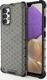 Hurtel Honeycomb etui pancerny pokrowiec z żelową ramką Samsung Galaxy A32 4G czarny 1