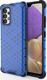 Hurtel Honeycomb etui pancerny pokrowiec z żelową ramką Samsung Galaxy A32 4G niebieski 1