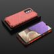 Hurtel Honeycomb etui pancerny pokrowiec z żelową ramką Samsung Galaxy A32 4G czerwony 3