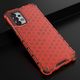 Hurtel Honeycomb etui pancerny pokrowiec z żelową ramką Samsung Galaxy A32 4G czerwony 4