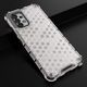 Hurtel Honeycomb etui pancerny pokrowiec z żelową ramką Samsung Galaxy A32 4G przezroczysty 13