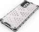 Hurtel Honeycomb etui pancerny pokrowiec z żelową ramką Samsung Galaxy A32 4G przezroczysty 4