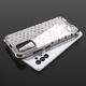 Hurtel Honeycomb etui pancerny pokrowiec z żelową ramką Samsung Galaxy A32 4G przezroczysty 7