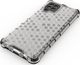Hurtel Honeycomb etui pancerny pokrowiec z żelową ramką Samsung Galaxy A42 5G czarny 7